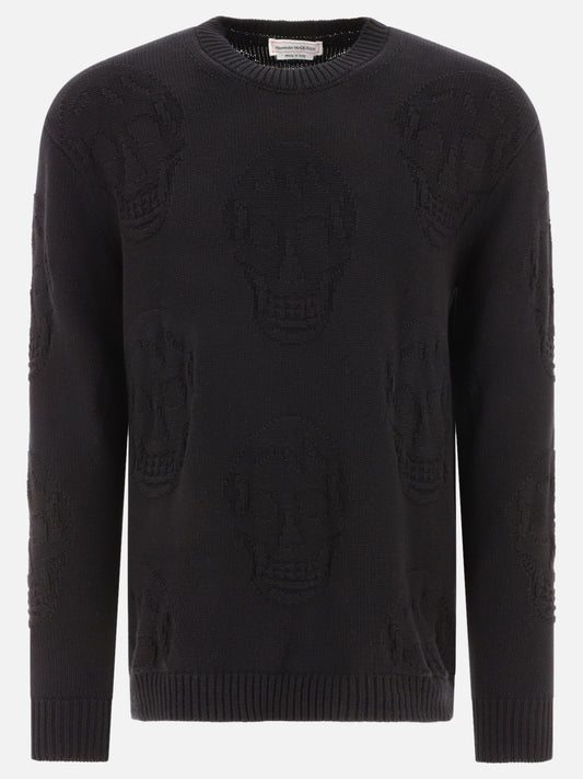 Textured Skull sweater