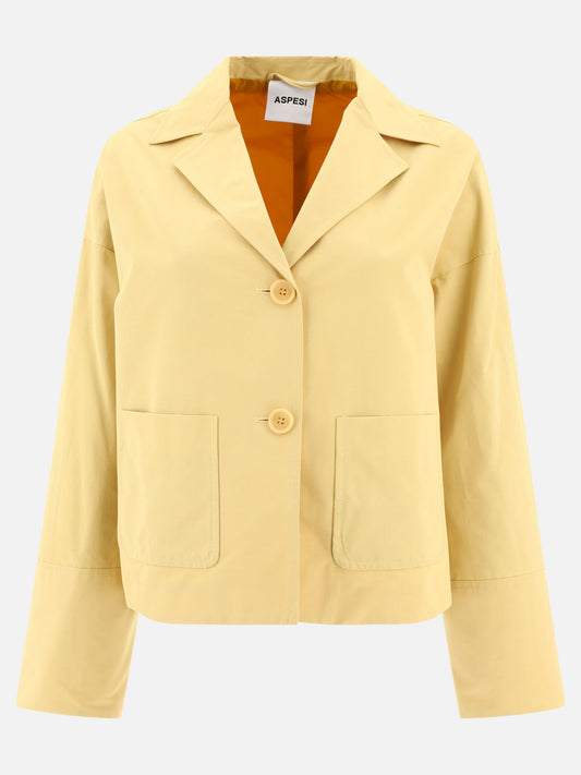 Blazers 53% cotton 47% polyester  Yellow - Aspesi Women | PLP | VIETTI Online Store 
