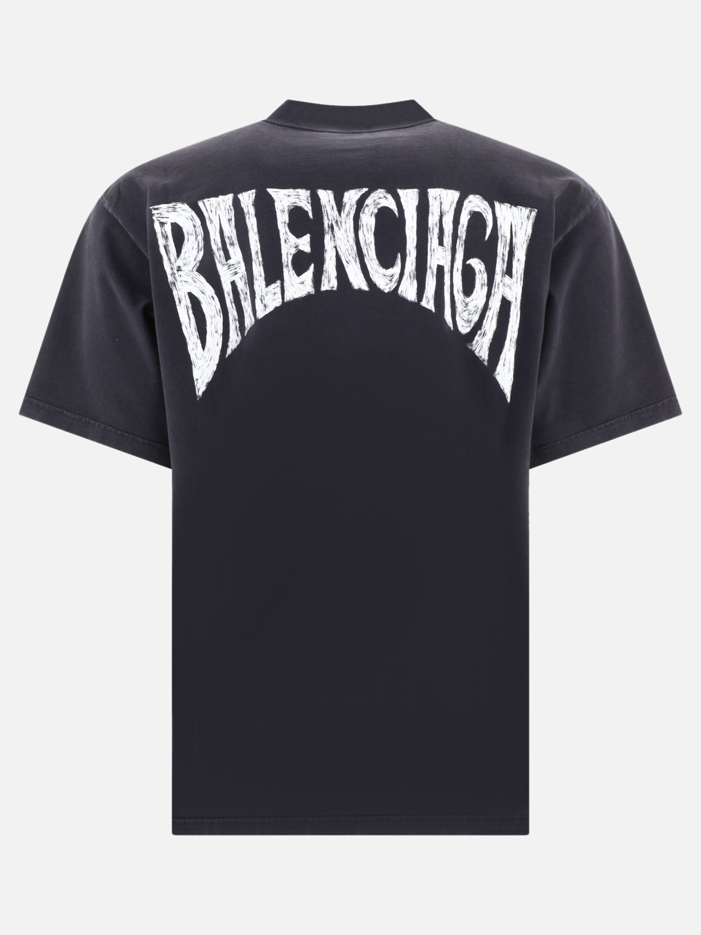 Mock neck t-shirts 100% cotton  Black - Balenciaga Men | PDP | VIETTI Online Store | Zoom-Modal_2
