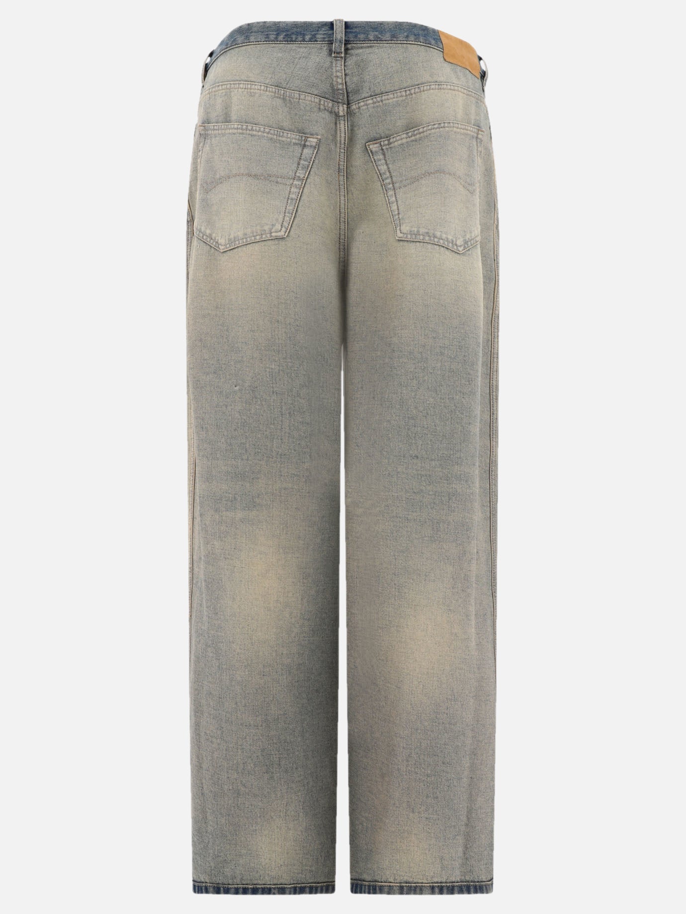 Leisure trousers 100% cotton  Light blue - Balenciaga Men | PDP | VIETTI Online Store | thumbnail_2