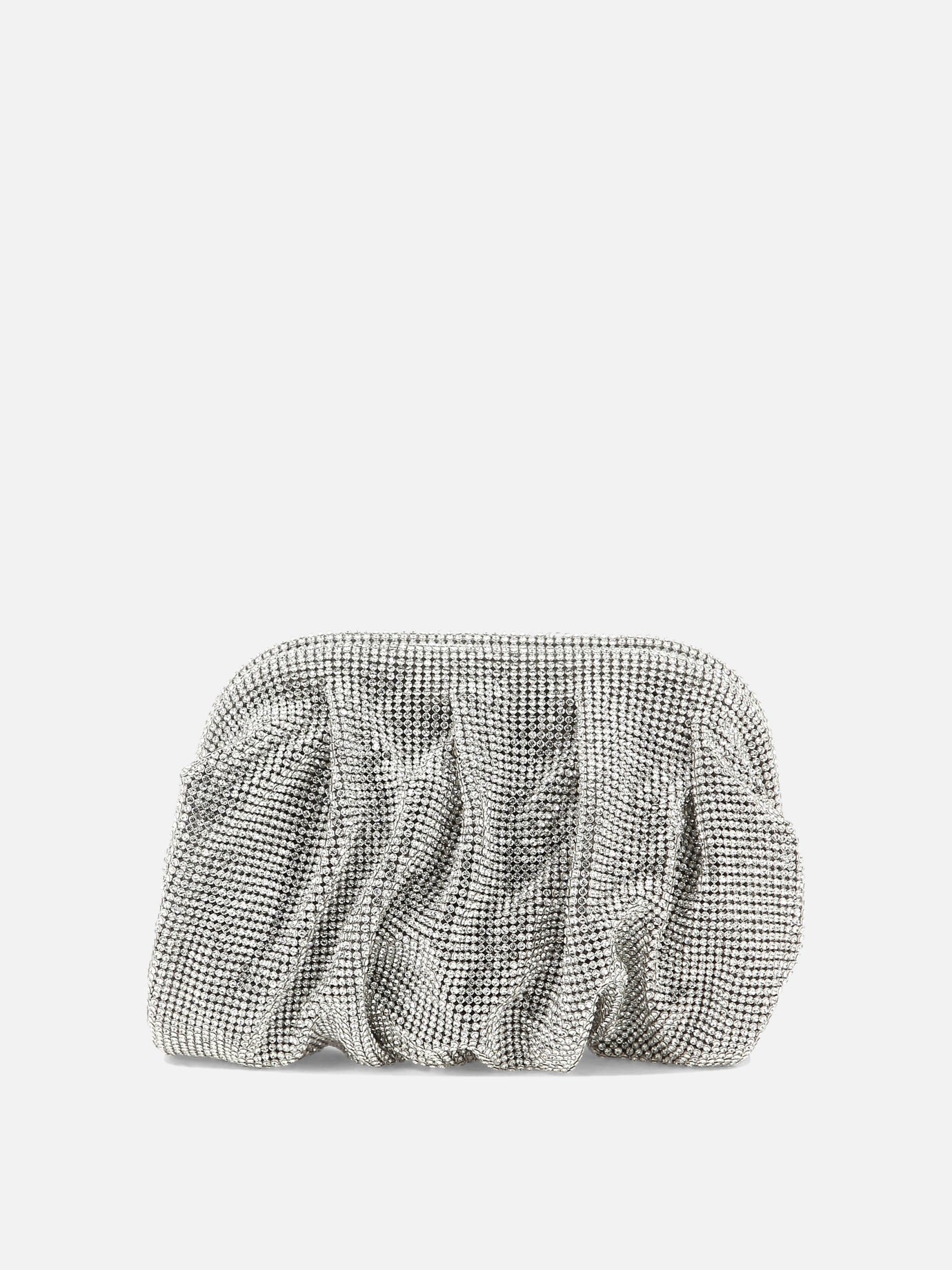 Pouch 100% aluminium mesh  Silver - Benedetta Bruzziches Women | PDP | VIETTI Online Store | Zoom-Modal
