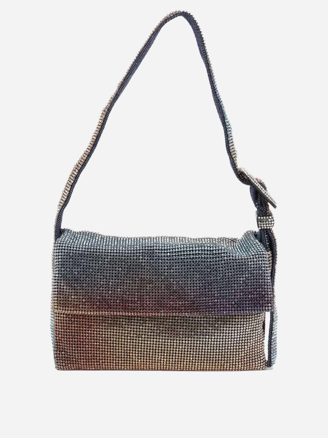 Small bags 100% aluminium mesh  Orange - Benedetta Bruzziches Women | PDP | VIETTI Online Store | thumbnail