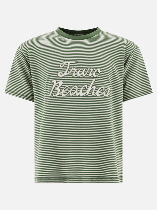 Bode "Truro Stripe" t-shirt Green