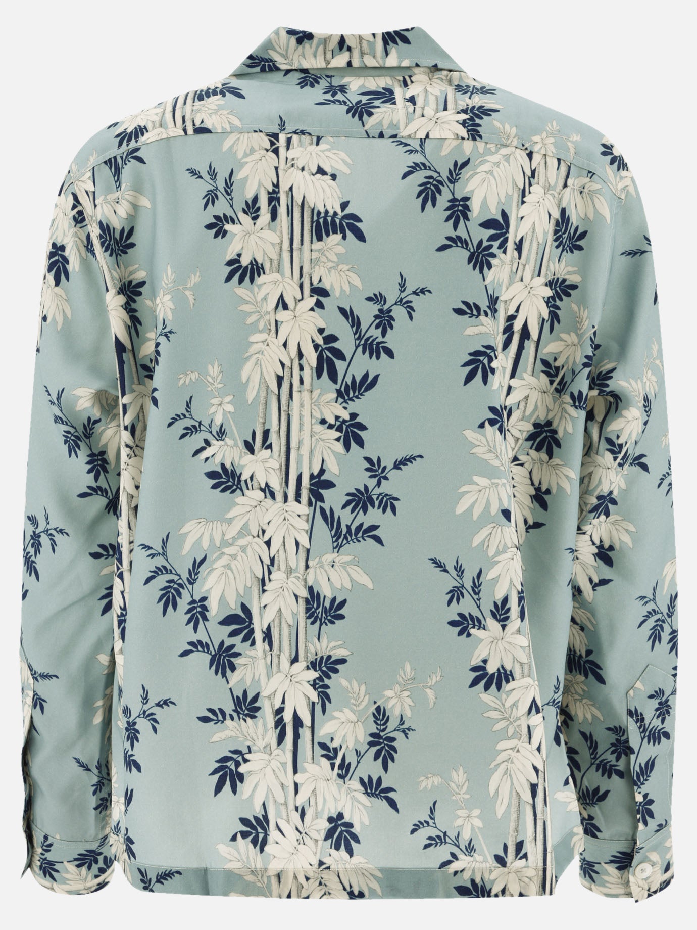 Bode "Bamboo Forest" shirt Light blue