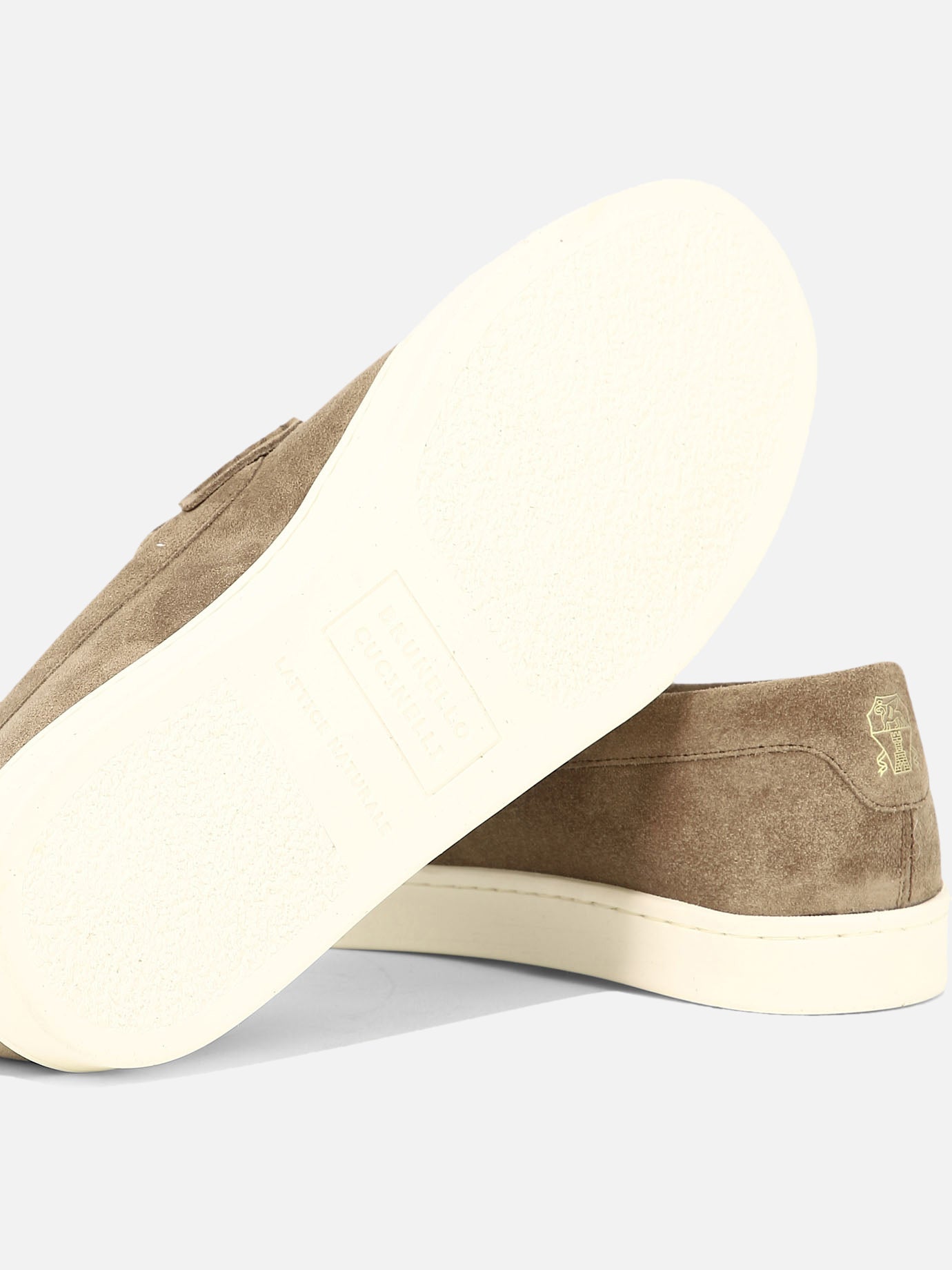 Loafers 100% suede - 100% rubber  Beige - Brunello Cucinelli Men | PDP | VIETTI Online Store | Zoom-Modal_5
