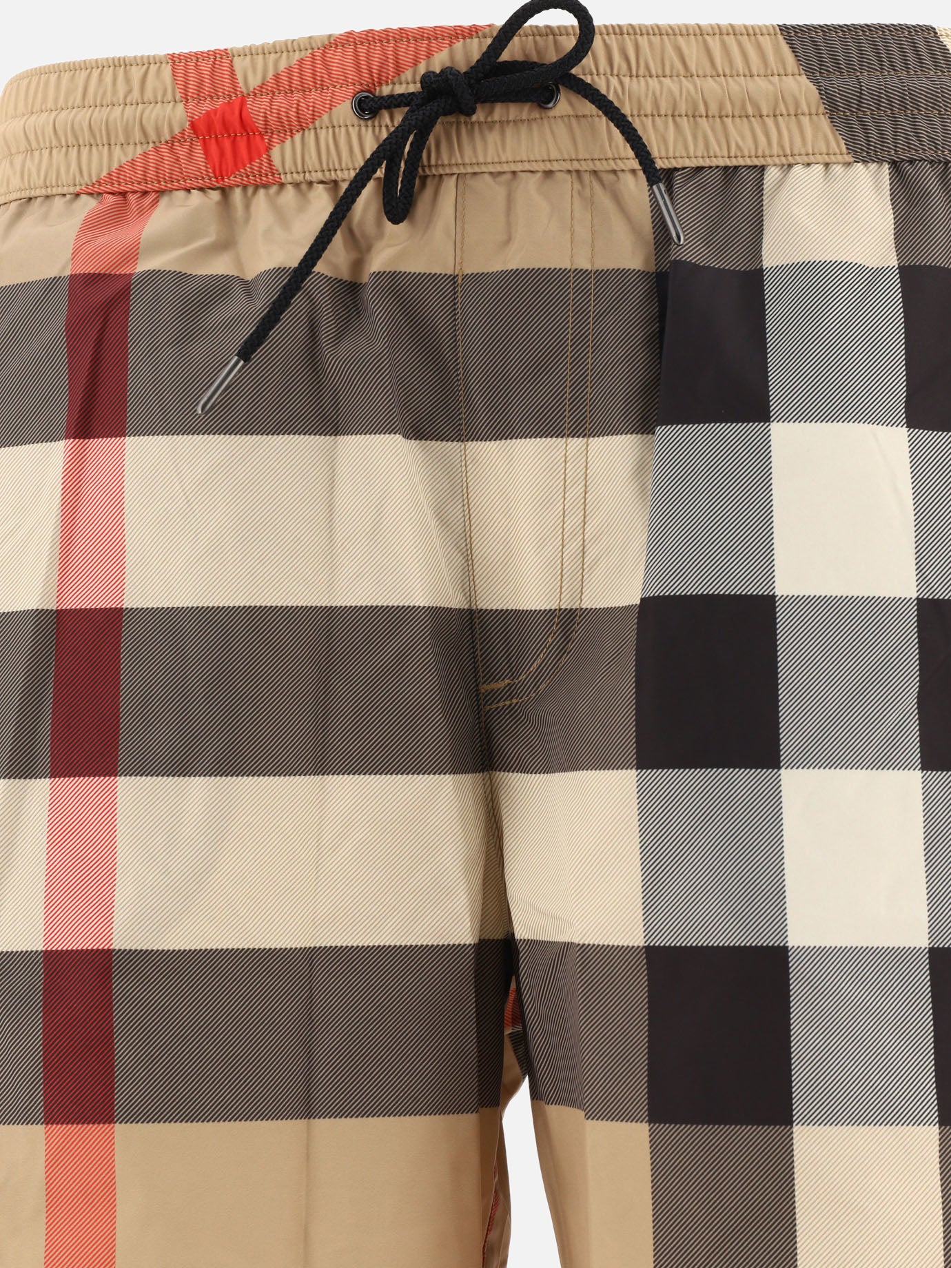 Swim shorts Check  Beige - Burberry Men | PDP | VIETTI Online Store | thumbnail_3