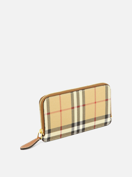 Card holders 71% polyurethane 16% polyester 12% cotton 1% acrylic  Beige - Burberry Women | PLP | VIETTI Online Store | 2
