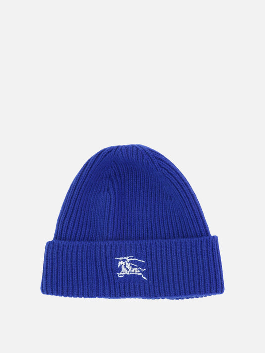 Ribbed cashmere beanie