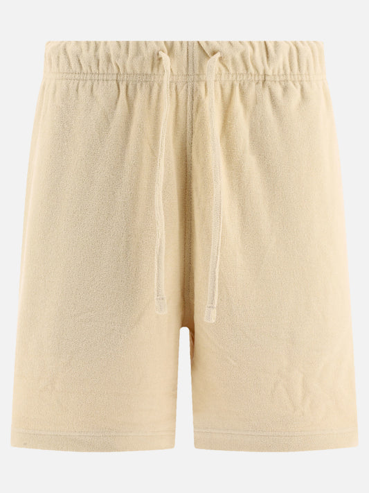 Cotton towelling shorts