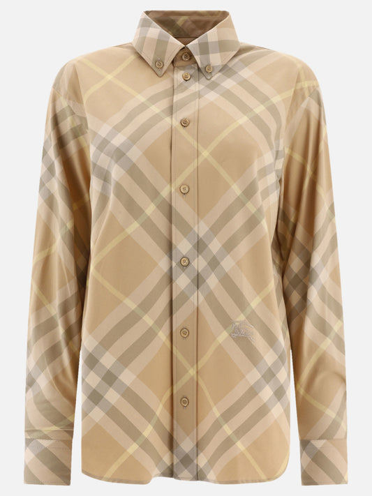 Casual shirts 100% cotton  Beige - Burberry Women | PLP | VIETTI Online Store 
