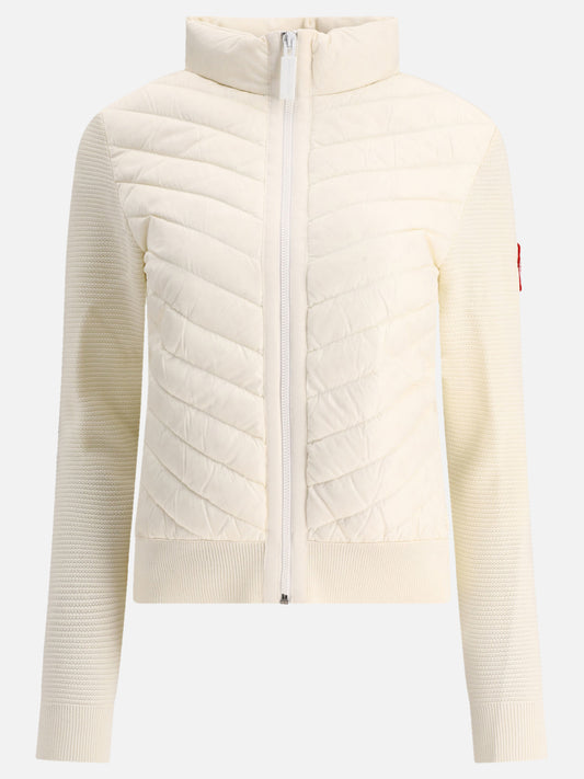 Down jackets 100% wool - Padding: down and feathers  White - Canada Goose Women | PLP | VIETTI Online Store 
