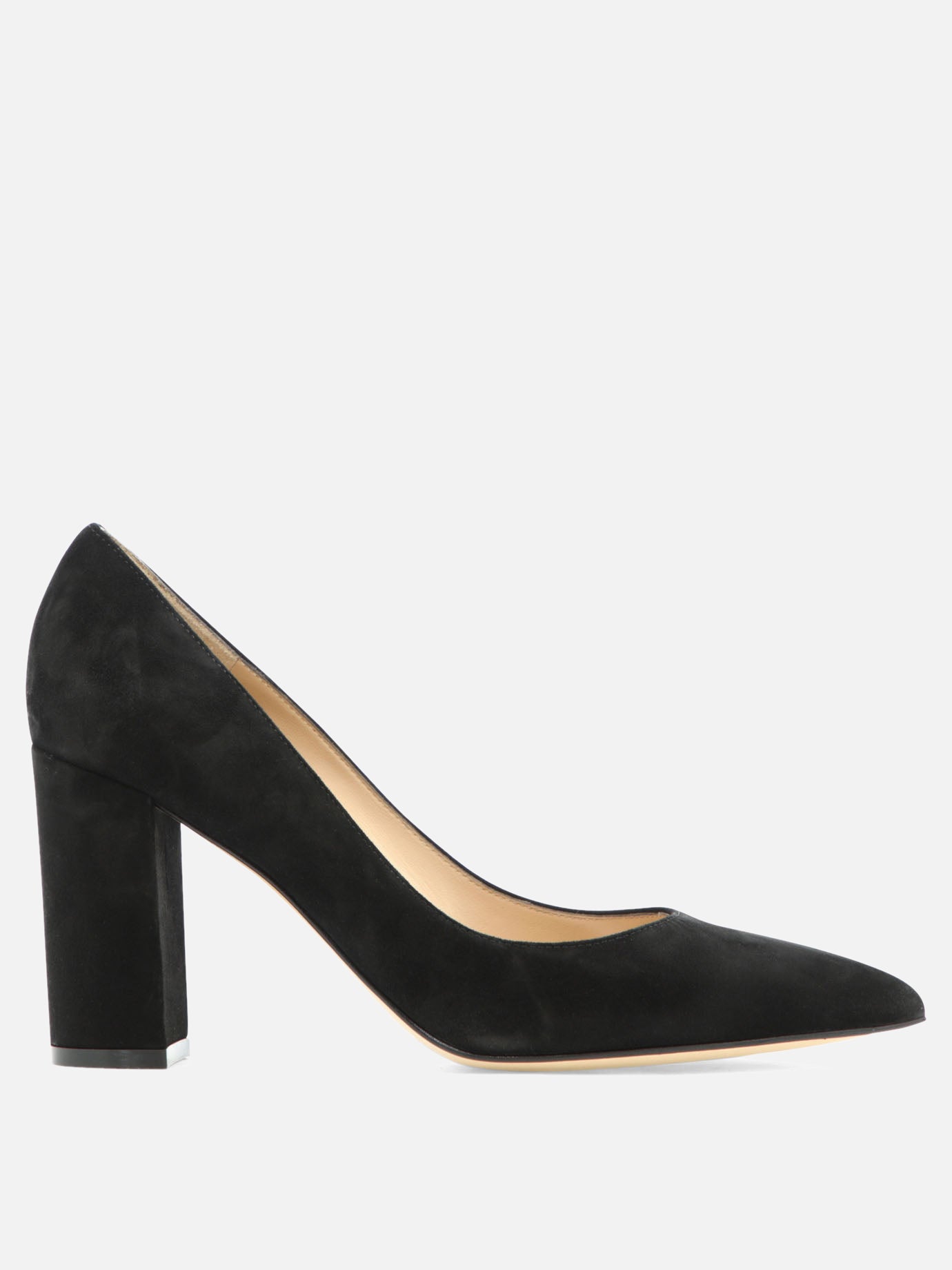 Pumps 100% suede - 100% leather  Black - Gianvito Rossi Women | PDP | VIETTI Online Store | Zoom-Modal
