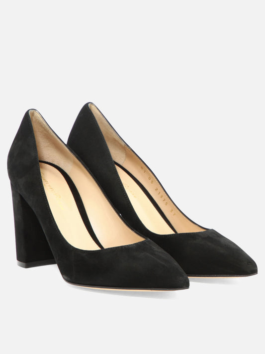 Pumps 100% suede - 100% leather  Black - Gianvito Rossi Women | PLP | VIETTI Online Store | 2
