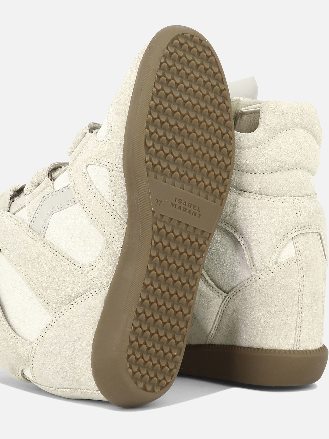 High top sneakers 100% leather - 100% rubber  Beige - Isabel Marant Women | PDP | VIETTI Online Store | thumbnail_5