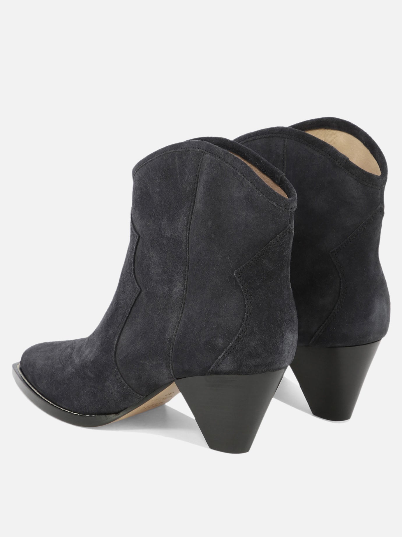Cowboy 100% suede - 100% rubber  Black - Isabel Marant Women | PDP | VIETTI Online Store | Zoom-Modal_4
