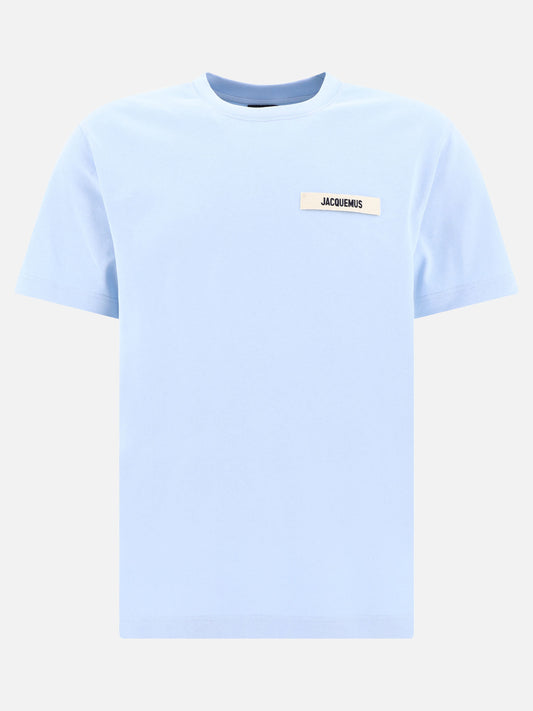 Crewneck t-shirts 100% cotton  Light blue - Jacquemus Men | PLP | VIETTI Online Store 
