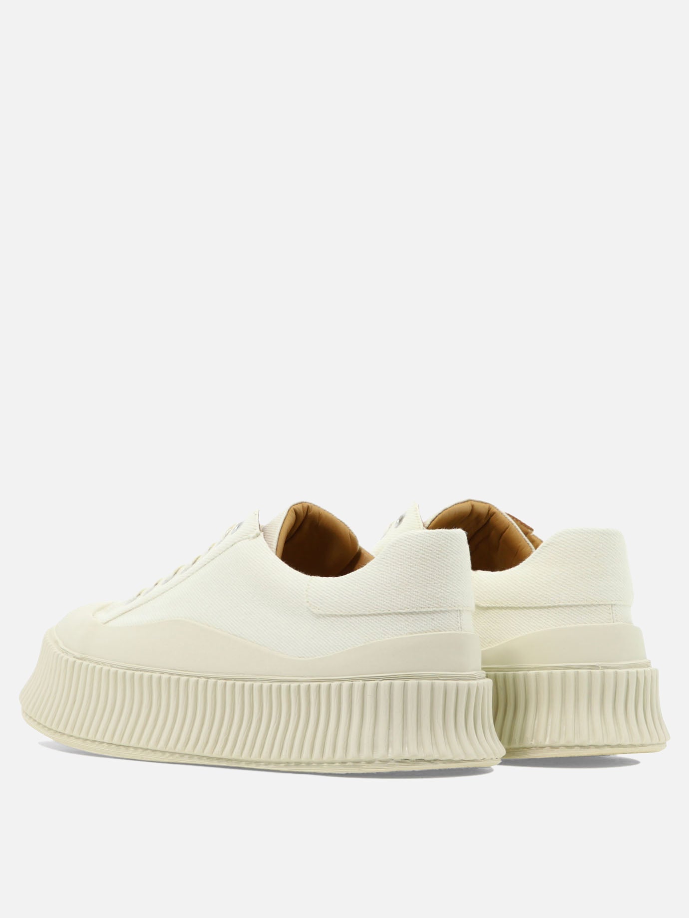 Low top sneakers 80% cotton 20% rubber - 100% rubber  White - Jil Sander Men | PDP | VIETTI Online Store | Zoom-Modal_4
