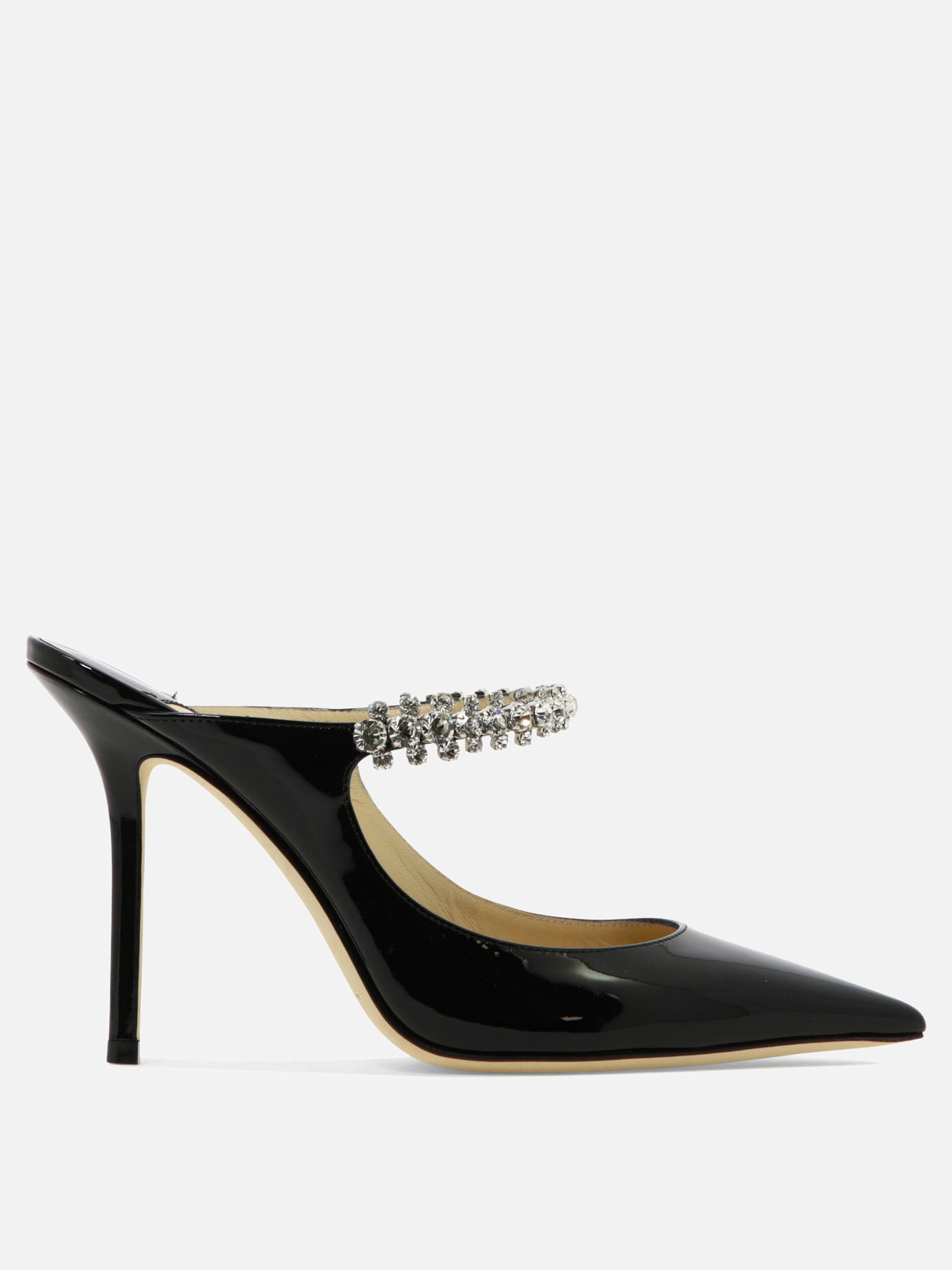 Mules 100% leather - 100% leather  Black - Jimmy Choo Women | PDP | VIETTI Online Store | thumbnail