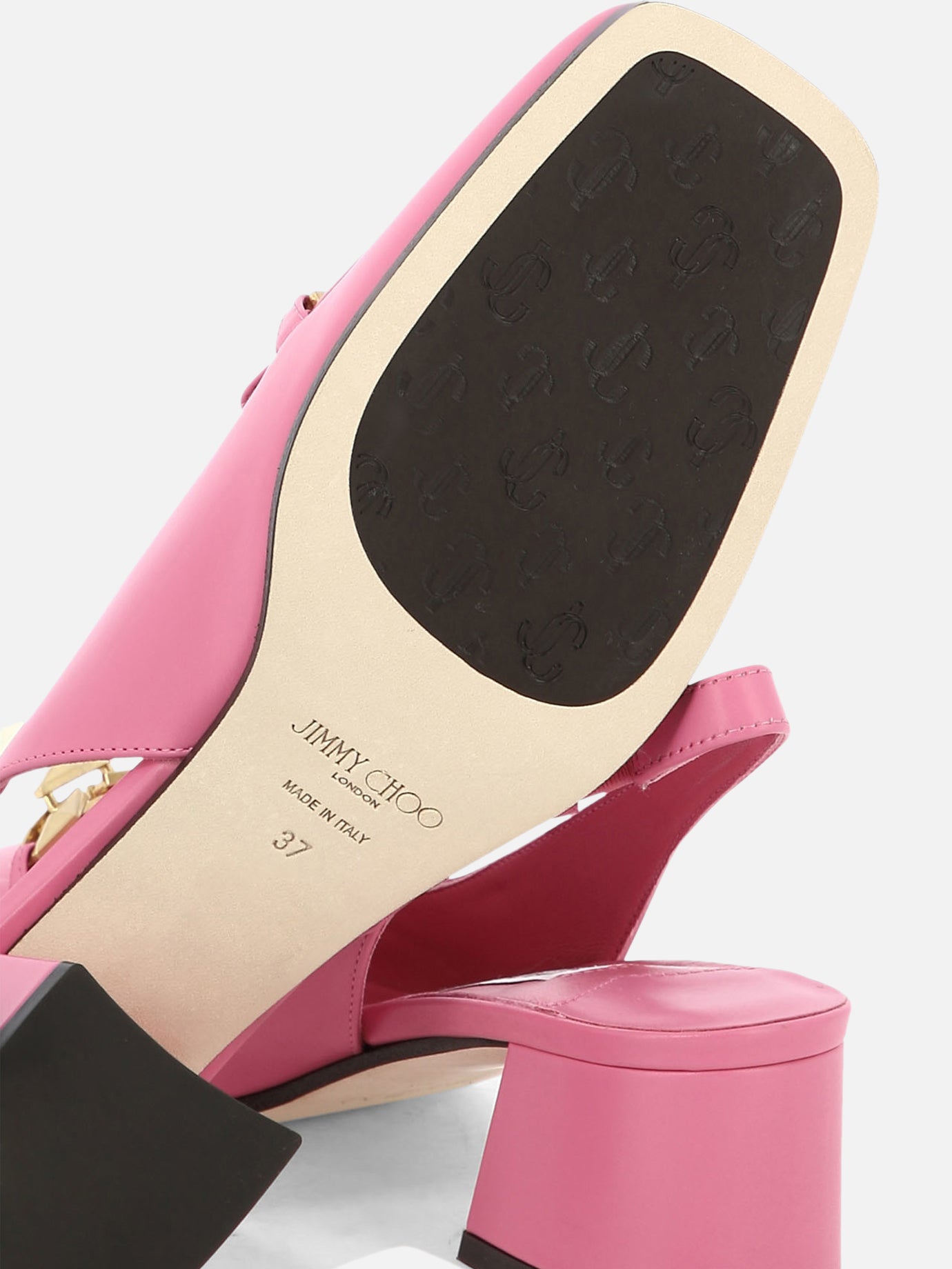 Slingbacks 100% leather - 50% leather 50% rubber-  Pink - Jimmy Choo Women | PDP | VIETTI Online Store | Zoom-Modal_5
