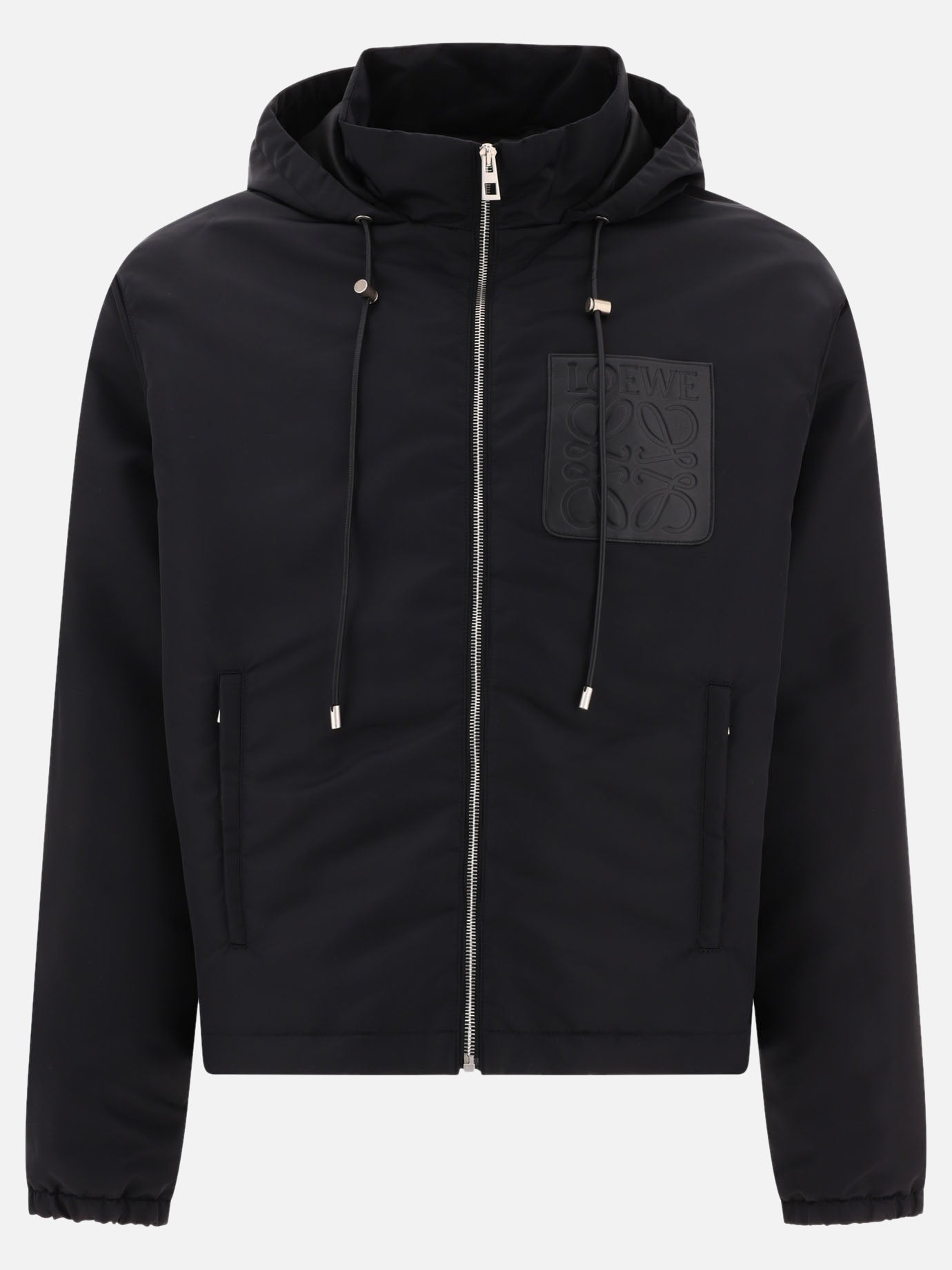 Down jackets 90% polyamide 10% leather  Black - Loewe Men | PDP | VIETTI Online Store | thumbnail