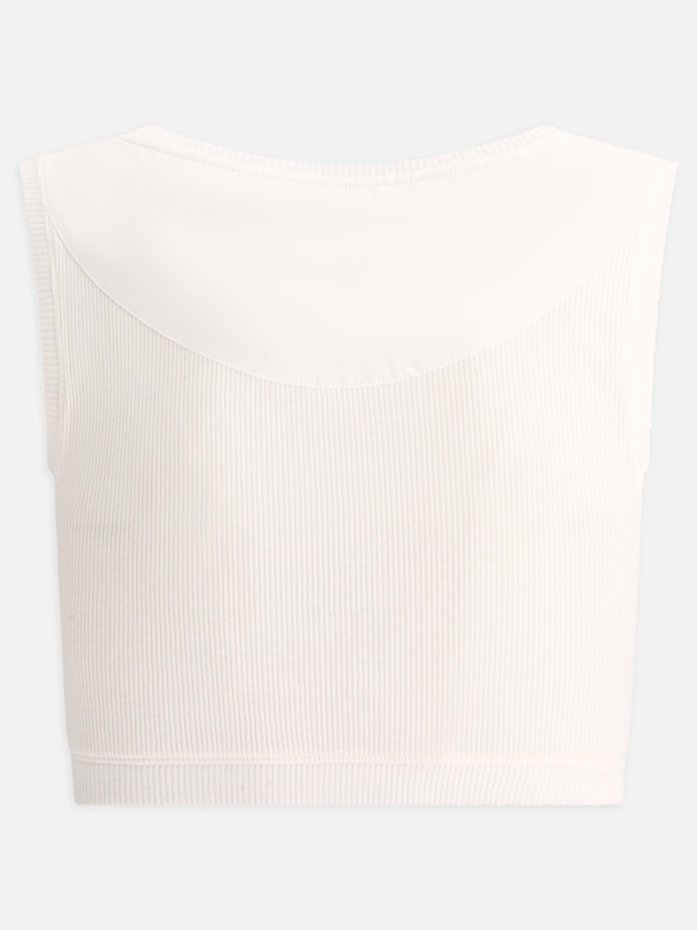 Crop tops 88% cotton 10% polyester 2% elastane  White - Loewe Women | PDP | VIETTI Online Store | thumbnail_2