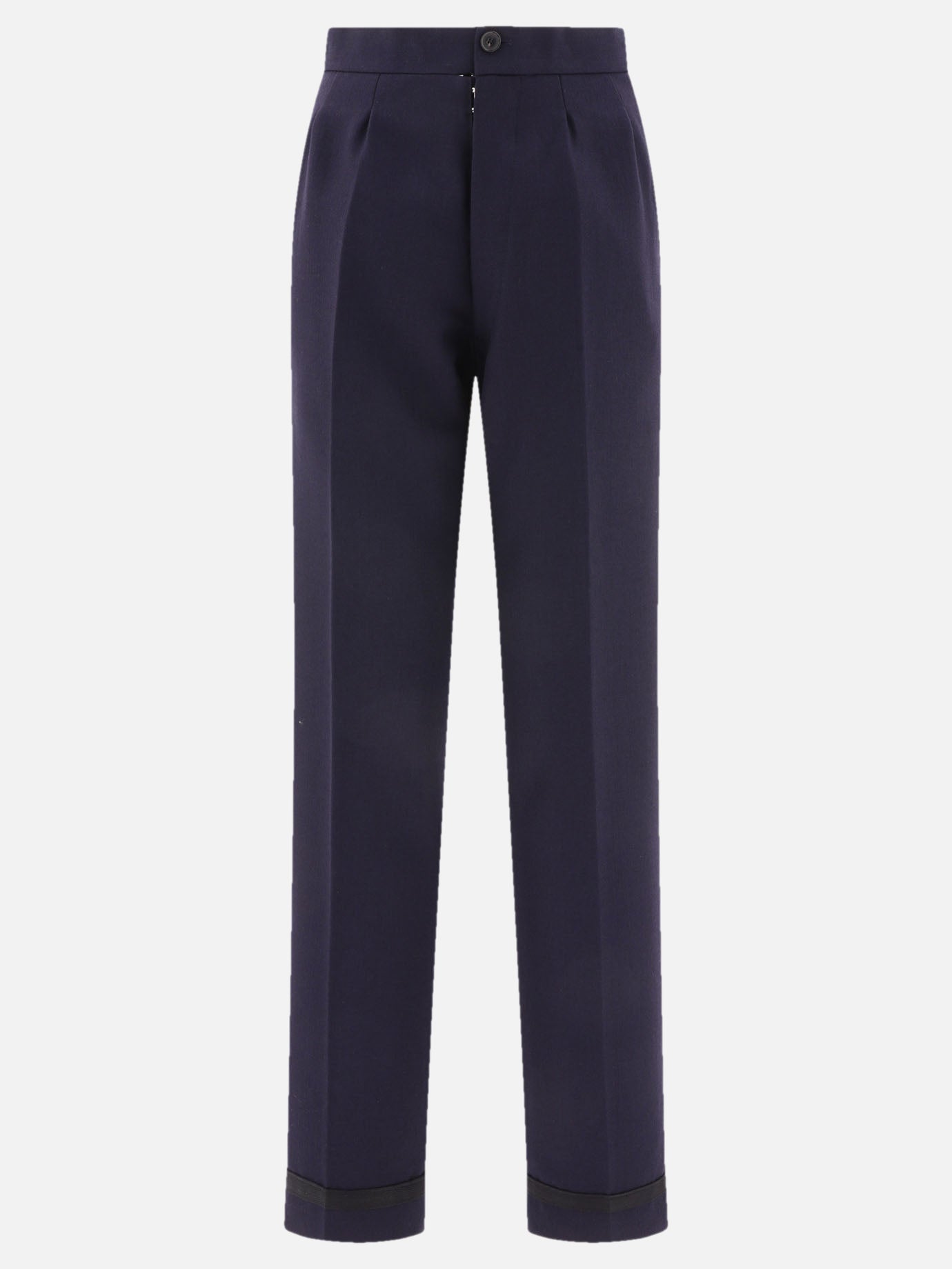Tailored trousers 100% wool  Black - Maison Margiela Women | PDP | VIETTI Online Store | thumbnail