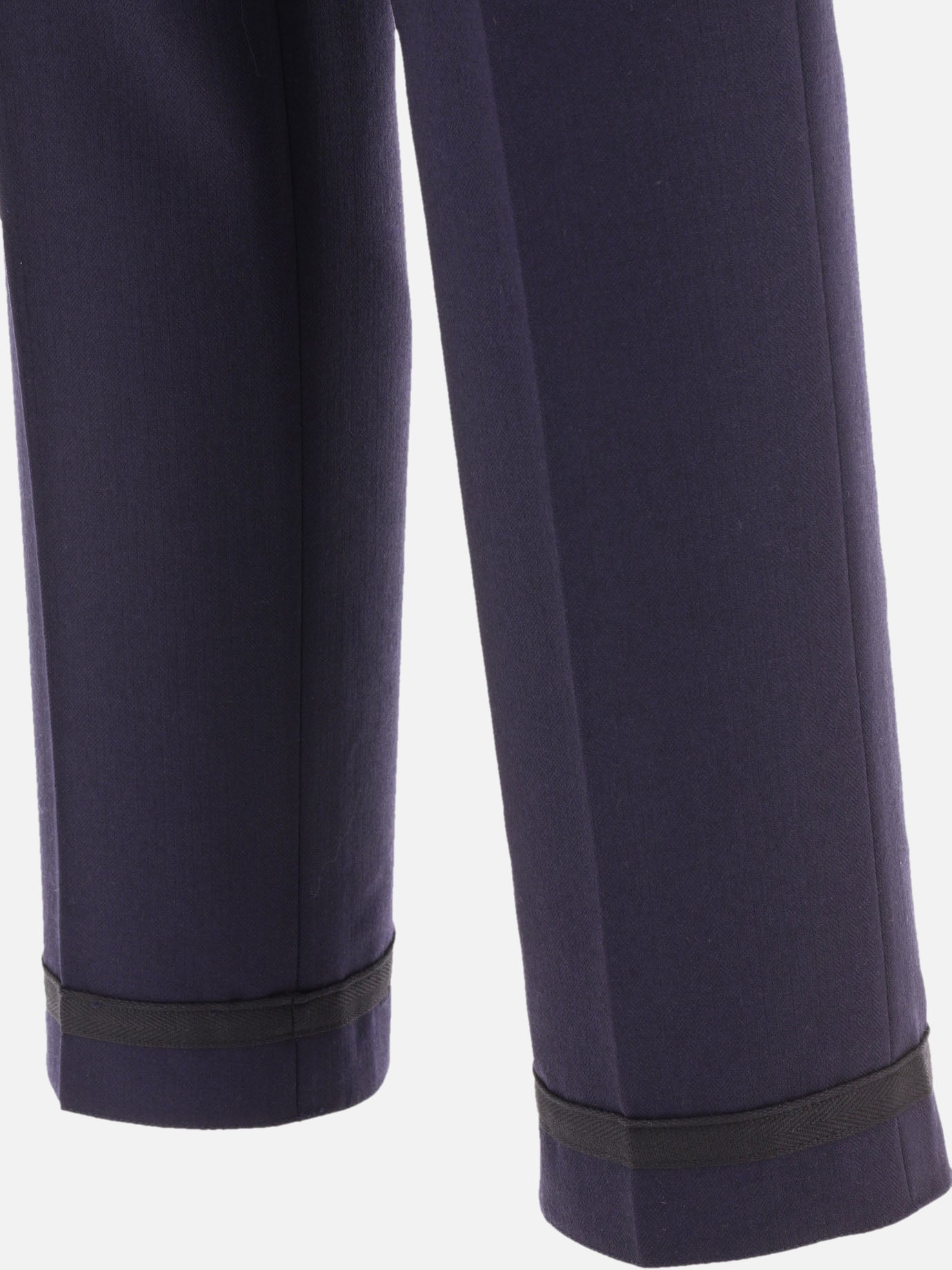 Tailored trousers 100% wool  Black - Maison Margiela Women | PDP | VIETTI Online Store | thumbnail_4