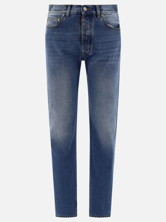 Straight-leg jeans 100% cotton  Light blue - Maison Margiela Men | PLP | VIETTI Online Store 
