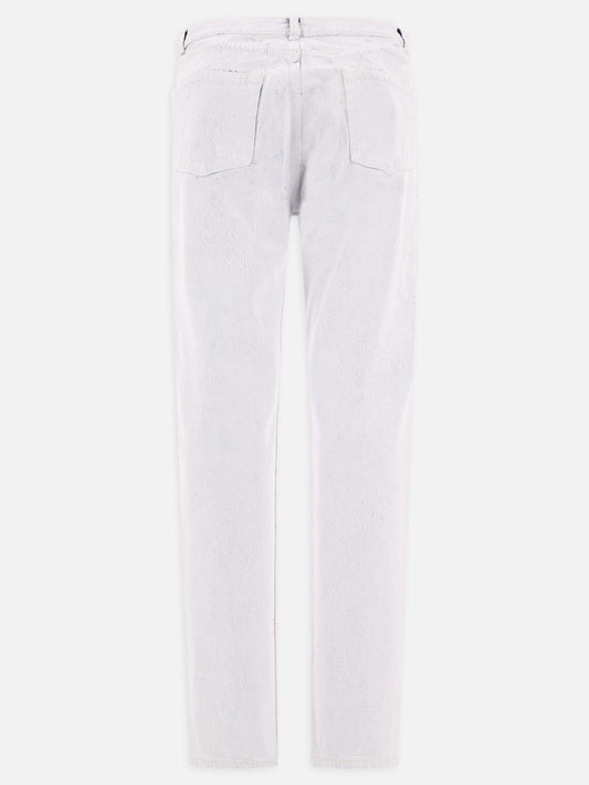 Straight-leg jeans 100% cotton  Light blue - Maison Margiela Men | PLP | VIETTI Online Store | 2
