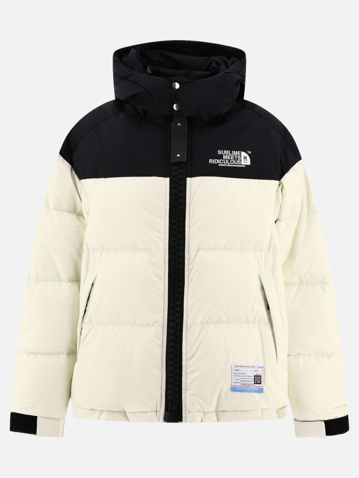 Down jackets 100% polyester - Padding: down and feathers  White - Maison Mihara Yasuhiro Men | PDP | VIETTI Online Store | thumbnail