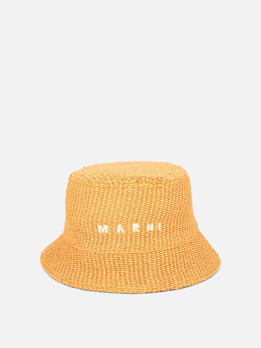 Bucket hats Logo  Orange - Marni Women | PLP | VIETTI Online Store 
