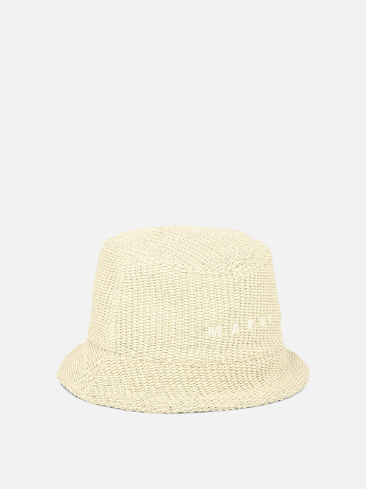 Bucket hats Logo  Beige - Marni Women | PLP | VIETTI Online Store | 2
