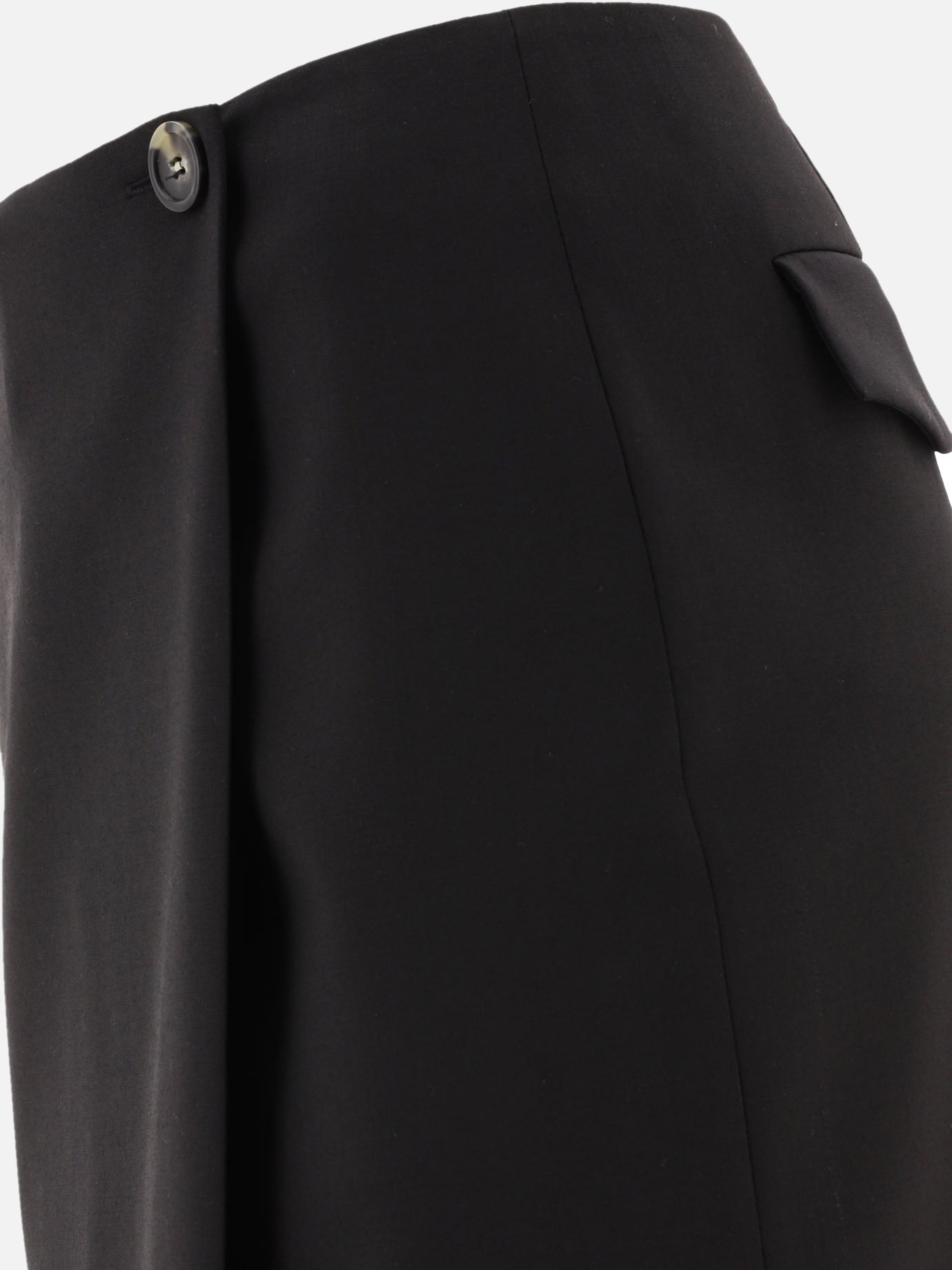 Miniskirts 100% virgin wool  Black - Max Mara Sportmax Women | PDP | VIETTI Online Store | Zoom-Modal_3
