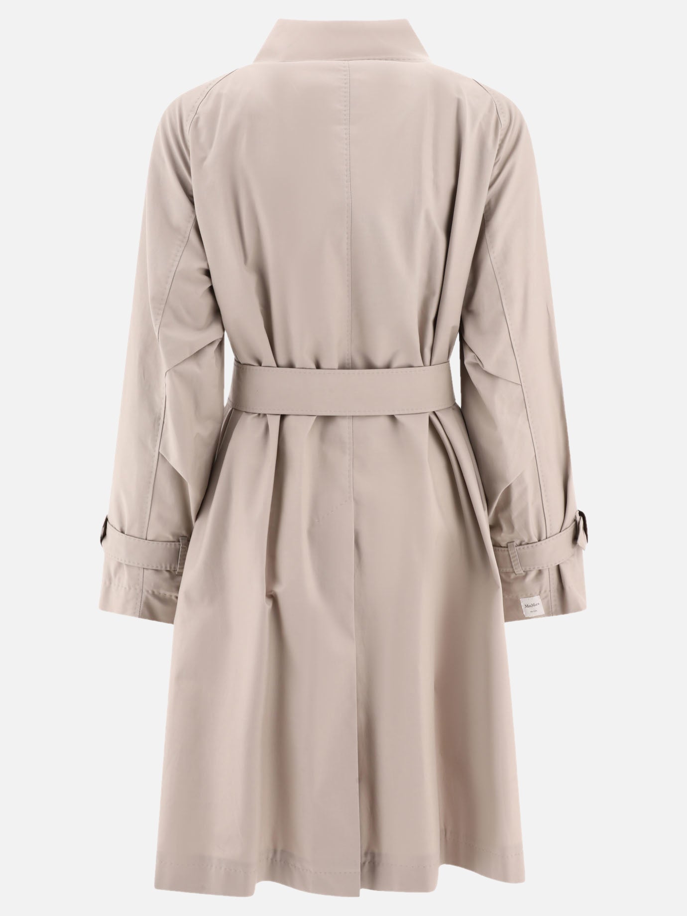 Double-breasted trench coat