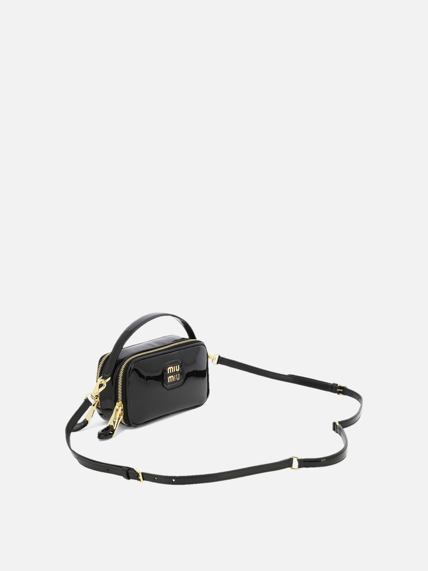 Small bags 100% patent leather  Black - Miu Miu Women | PDP | VIETTI Online Store | thumbnail_2