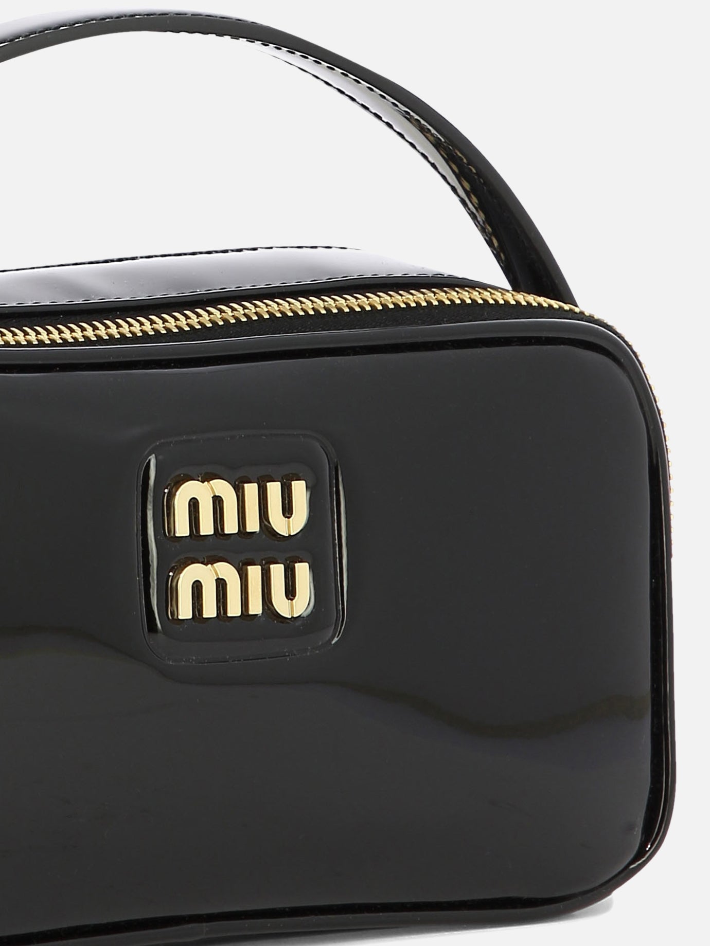Small bags 100% patent leather  Black - Miu Miu Women | PDP | VIETTI Online Store | Zoom-Modal_4
