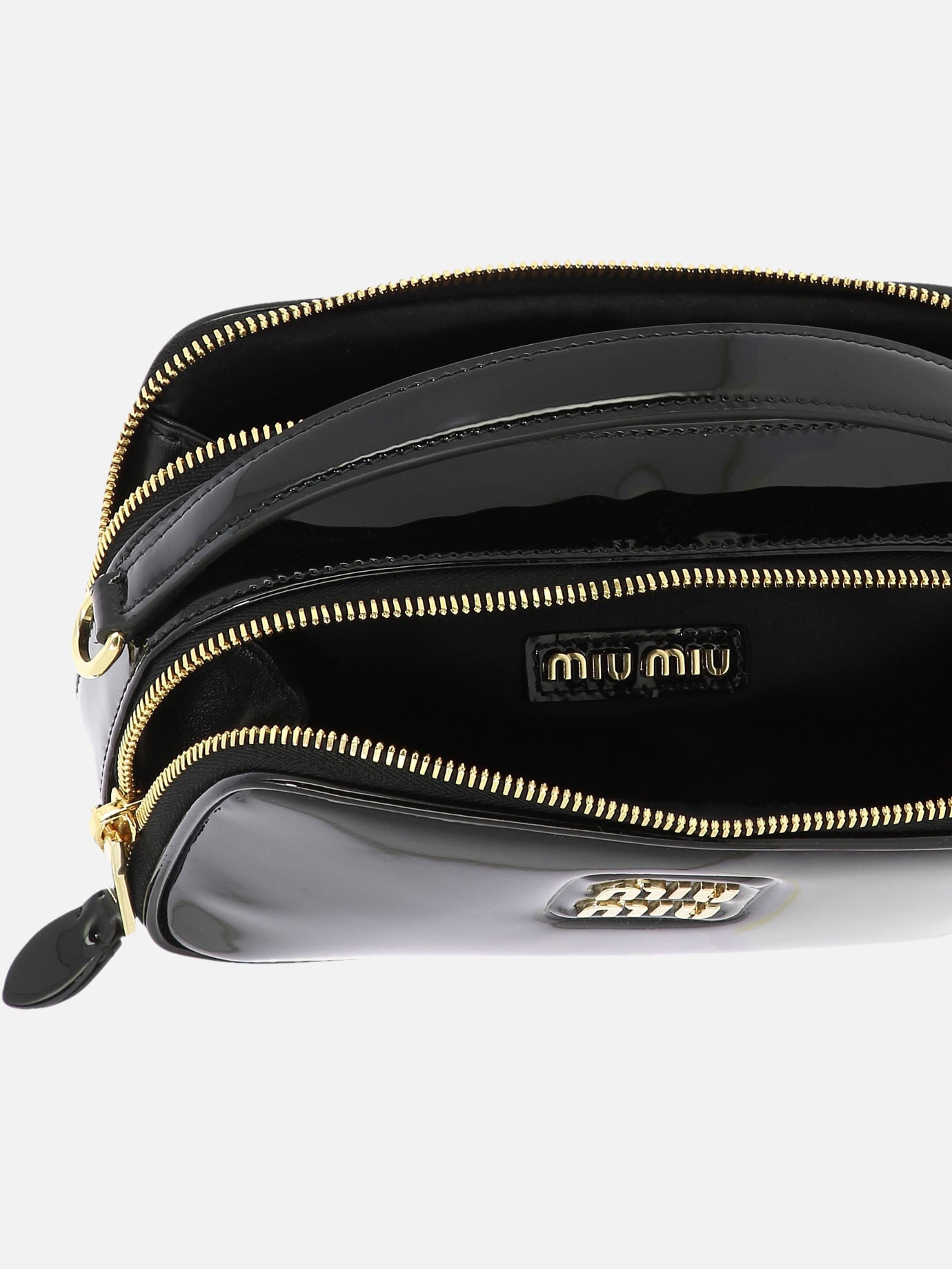 Small bags 100% patent leather  Black - Miu Miu Women | PDP | VIETTI Online Store | thumbnail_5