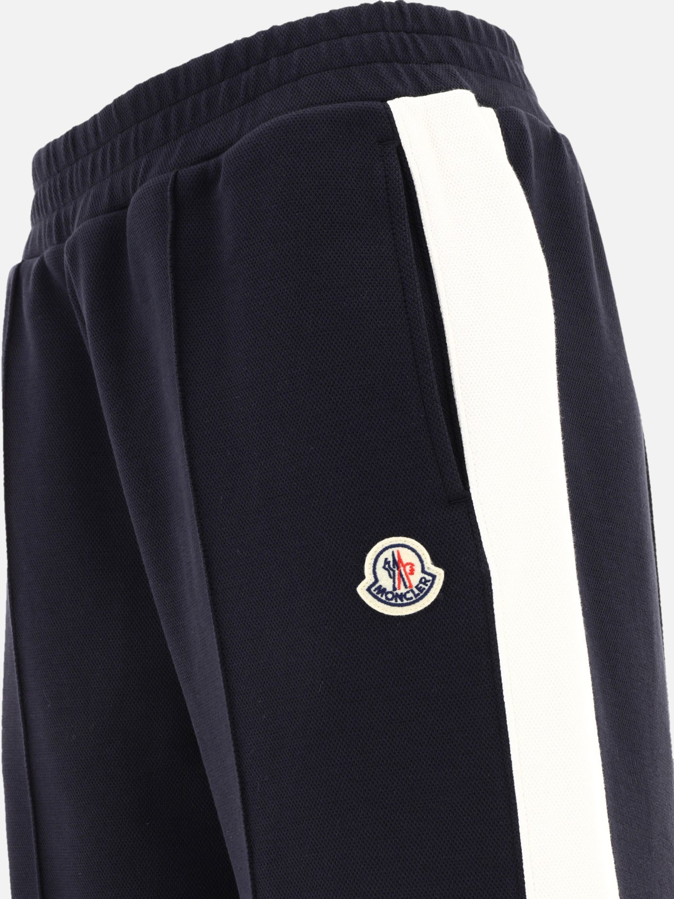 Sport trousers 57% cotton 38% polyester 5% elastane  Black - Moncler Women | PDP | VIETTI Online Store | Zoom-Modal_4
