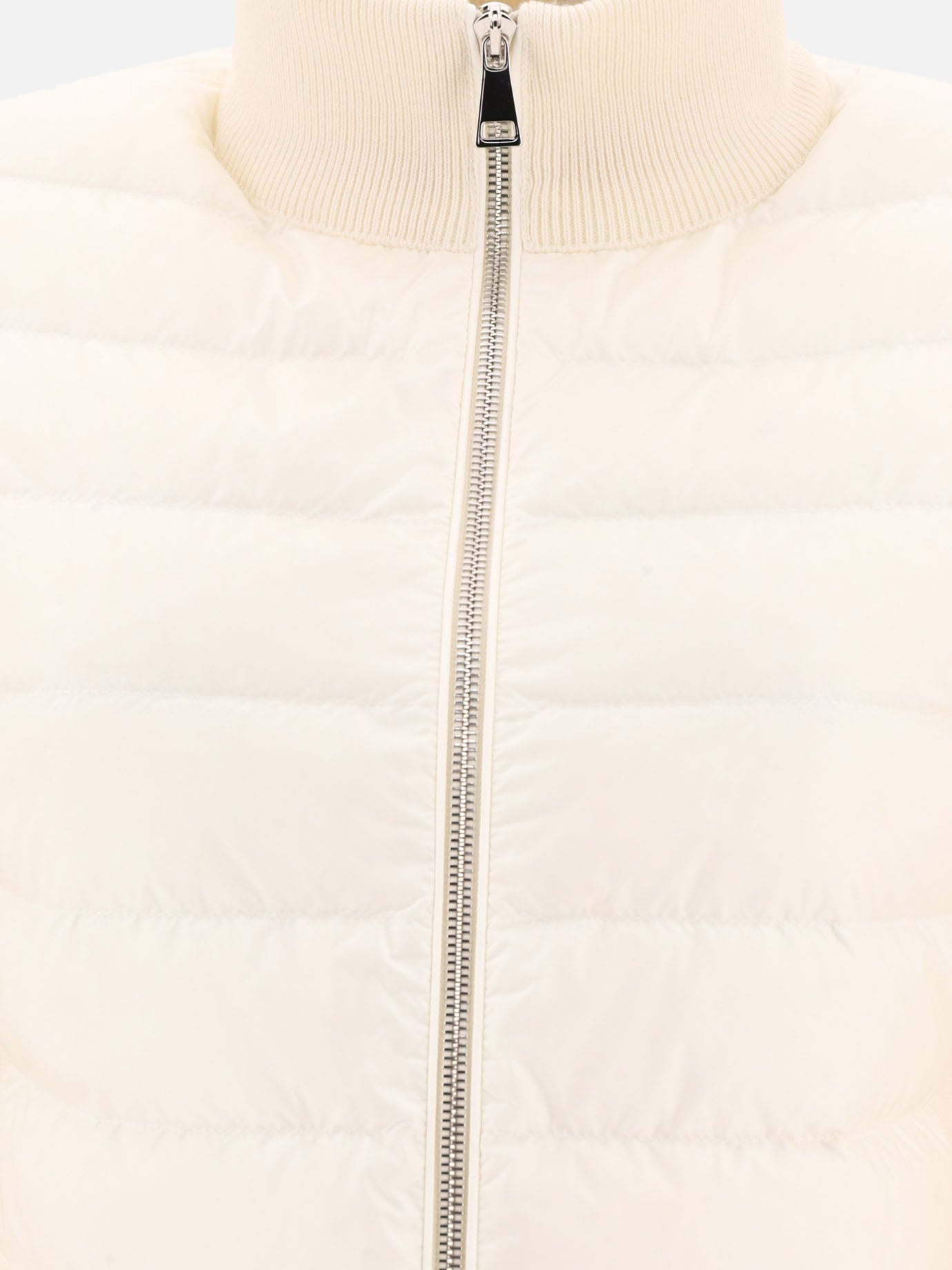 Down jackets 100% polyamide - Padding: down and feathers  White - Moncler Women | PDP | VIETTI Online Store | thumbnail_3