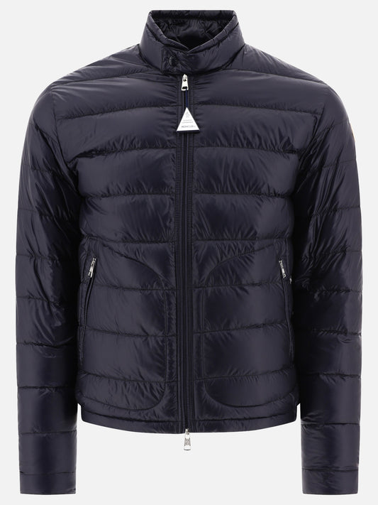 Down jackets 100% polyamide - Padding: down and feathers  Blue - Moncler Men | PLP | VIETTI Online Store 
