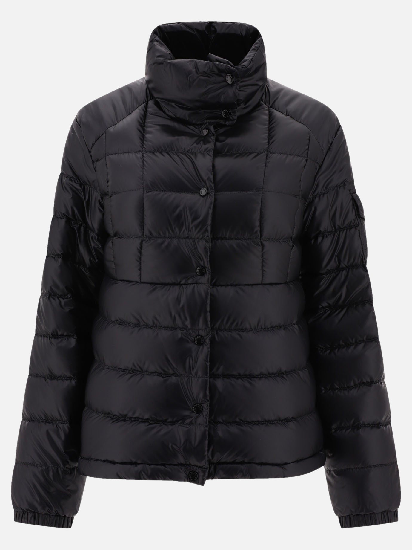 Down jackets 100% polyamide - Padding: down and feathers  Black - Moncler Women | PDP | VIETTI Online Store | Zoom-Modal
