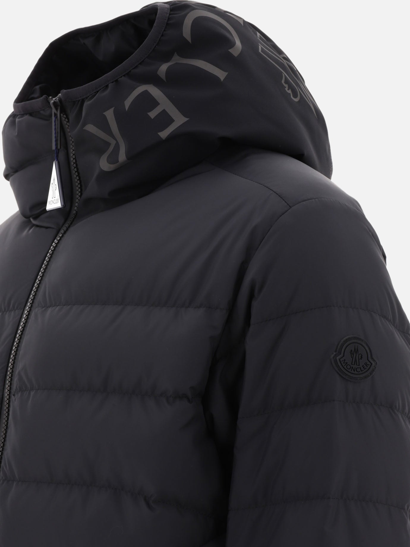 Down jackets 100% polyester - Padding: down and feathers  Black - Moncler Men | PDP | VIETTI Online Store | Zoom-Modal_4

