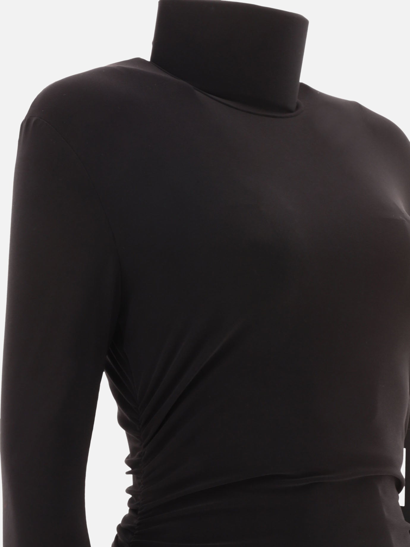 Mini dresses 95% polyester 5% elastane  Black - Norma Kamali Women | PDP | VIETTI Online Store | Zoom-Modal_4
