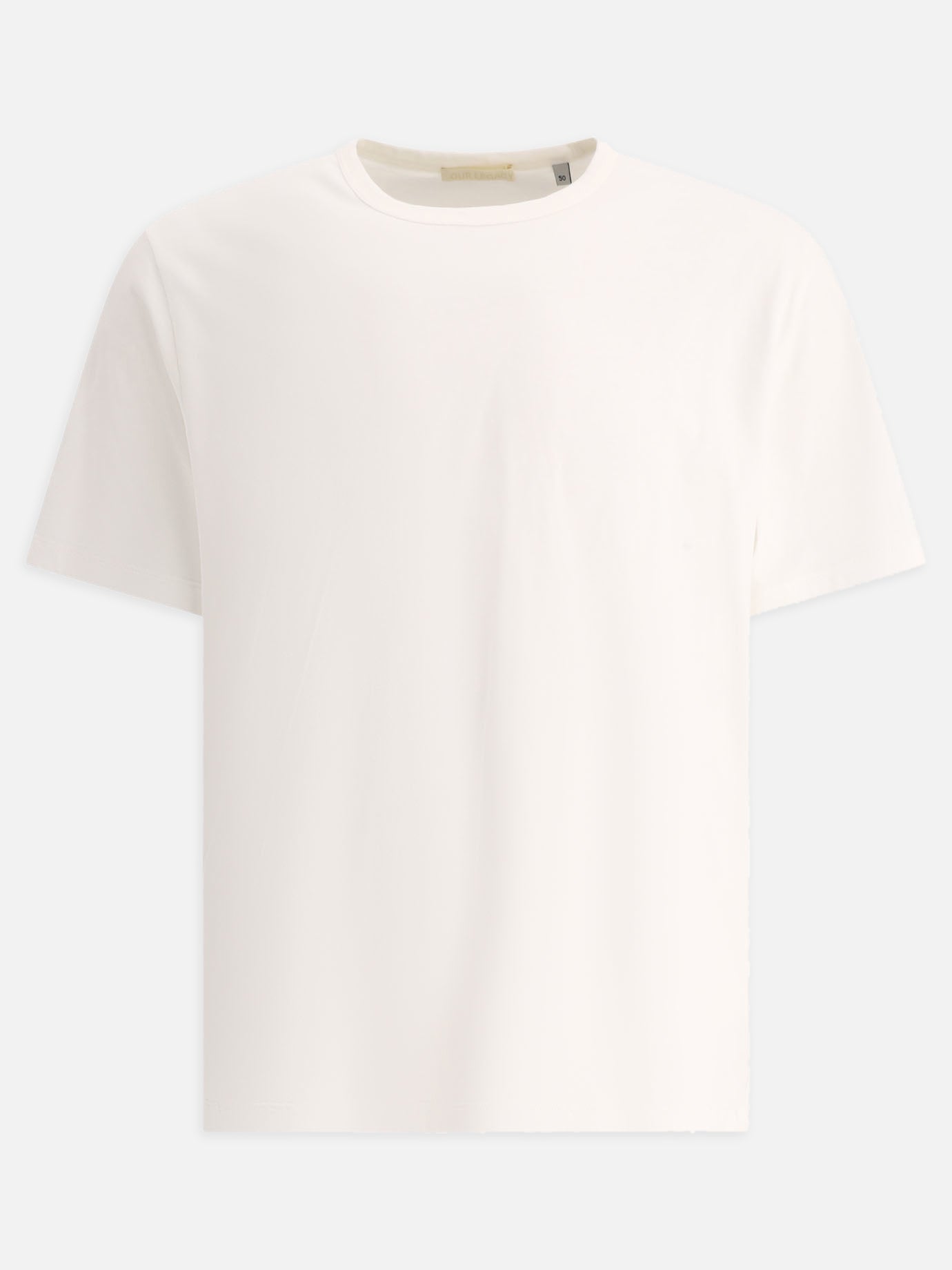 Crewneck t-shirts Solid colour  White - Our Legacy Men | PDP | VIETTI Online Store | Zoom-Modal
