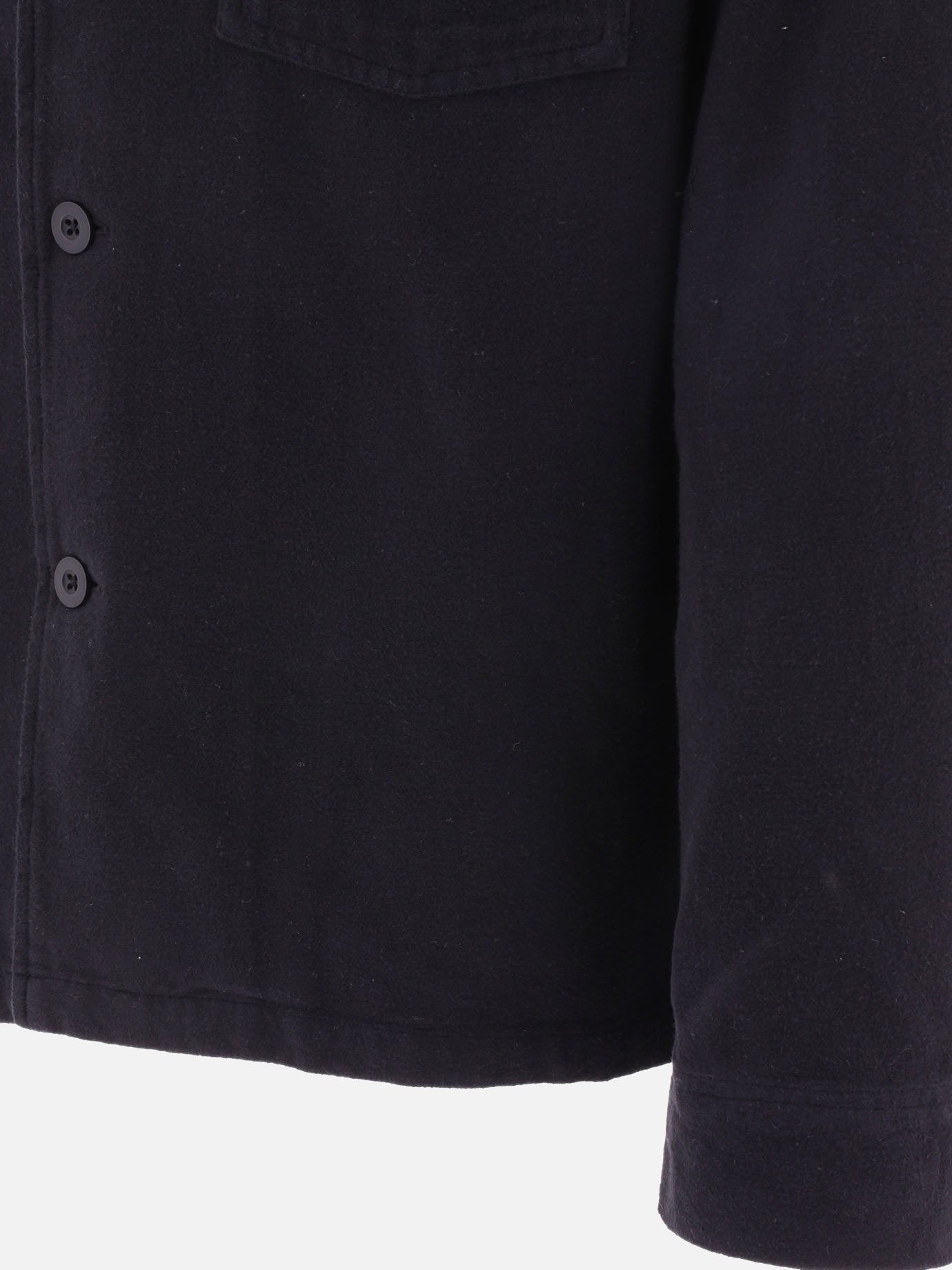 Overshirt jackets 100% cotton  Black - Our Legacy Men | PDP | VIETTI Online Store | Zoom-Modal_4
