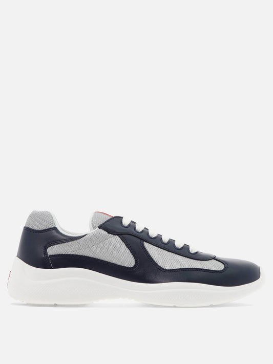 Low top sneakers 100% lamb leather - 100% rubber  Blue - Prada Men | PLP | VIETTI Online Store 
