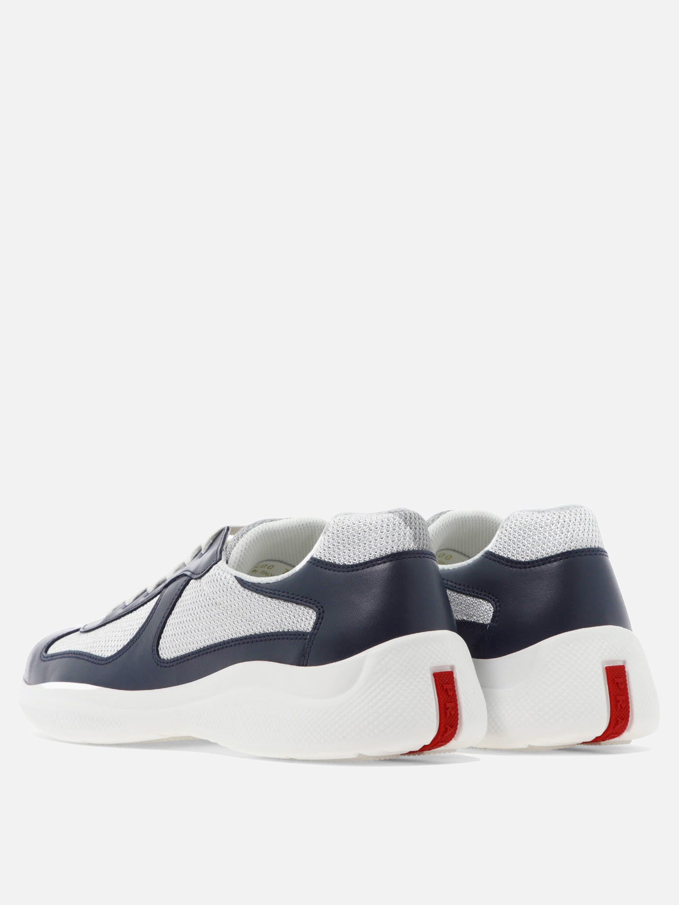 Low top sneakers 100% lamb leather - 100% rubber  Blue - Prada Men | PDP | VIETTI Online Store | thumbnail_4