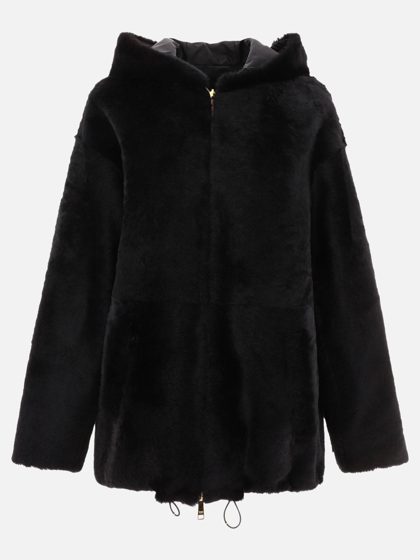 Leather jackets 100% sheep fur  Black - Prada Women | PDP | VIETTI Online Store | thumbnail