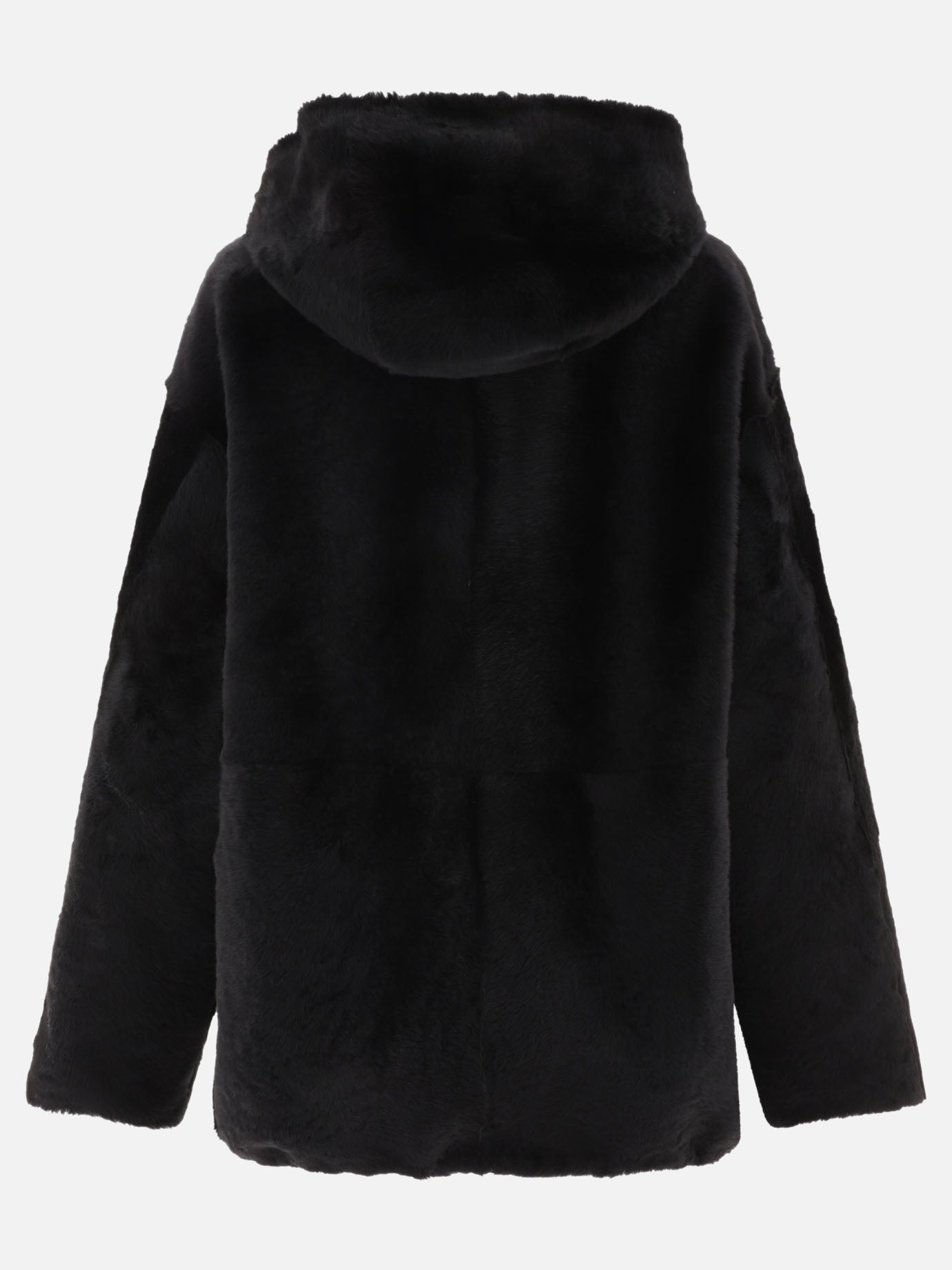 Leather jackets 100% sheep fur  Black - Prada Women | PDP | VIETTI Online Store | Zoom-Modal_3
