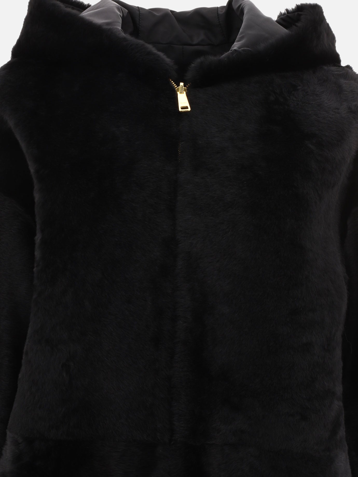 Leather jackets 100% sheep fur  Black - Prada Women | PDP | VIETTI Online Store | Zoom-Modal_5
